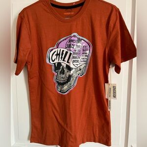 XL youth skull / chill tee